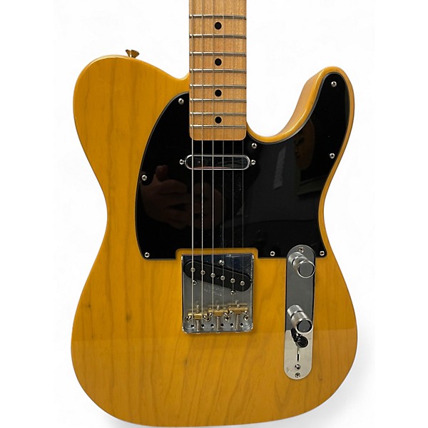 Used Fender Special Edition Deluxe Ash Telecaster Butterscotch Blonde Solid Body Electric Guitar