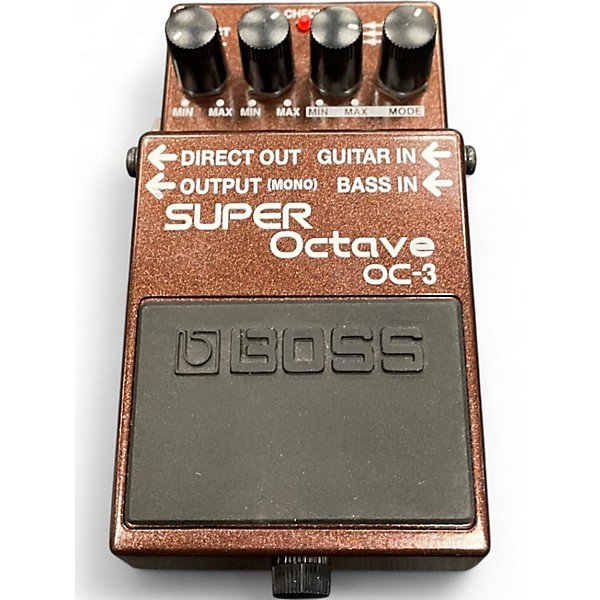 Used BOSS OC3 Super Octave Effect Pedal