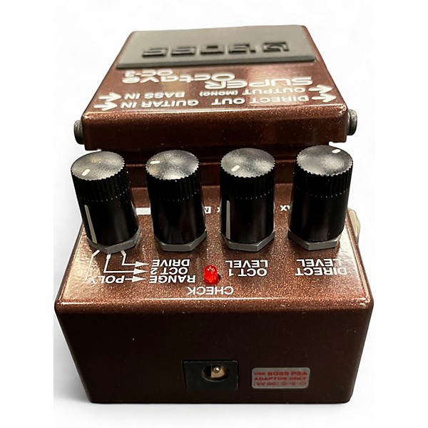 Used BOSS OC3 Super Octave Effect Pedal