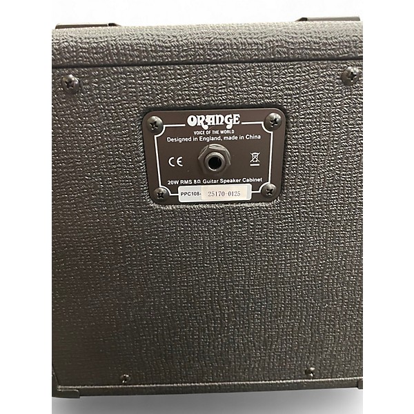 Used Orange Amplifiers PPC108 Micro Terror 1X8 Guitar Cabinet