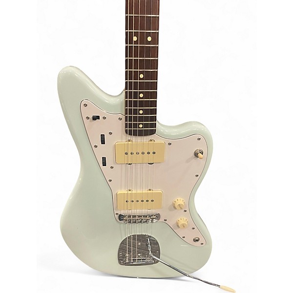 Used Squier Vintage Modified Jazzmaster Sonic Blue Solid Body Electric Guitar