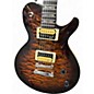 Used Dean EVO Tiger Eye Quilt Top Solid Body Electric Guitar