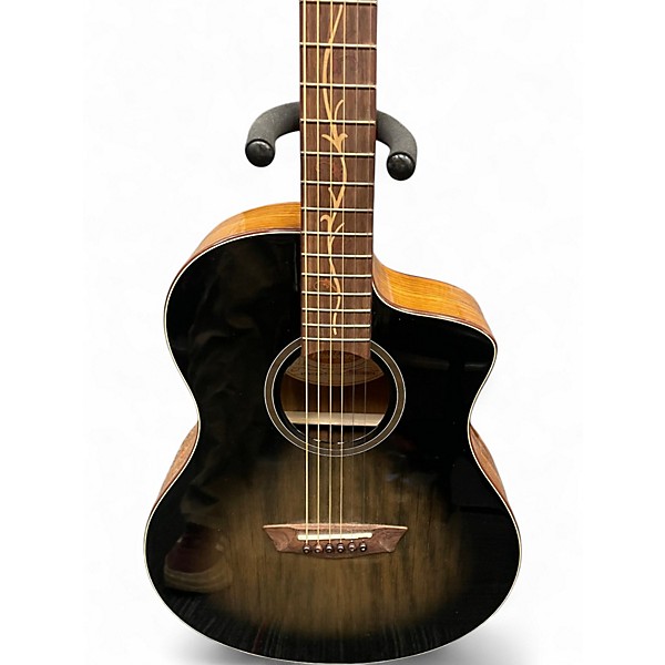 Used Washburn BTS9VCECH-D CHARCOAL BURST Acoustic Electric Guitar