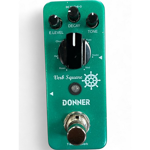 Used Donner Verb Square Effect Pedal