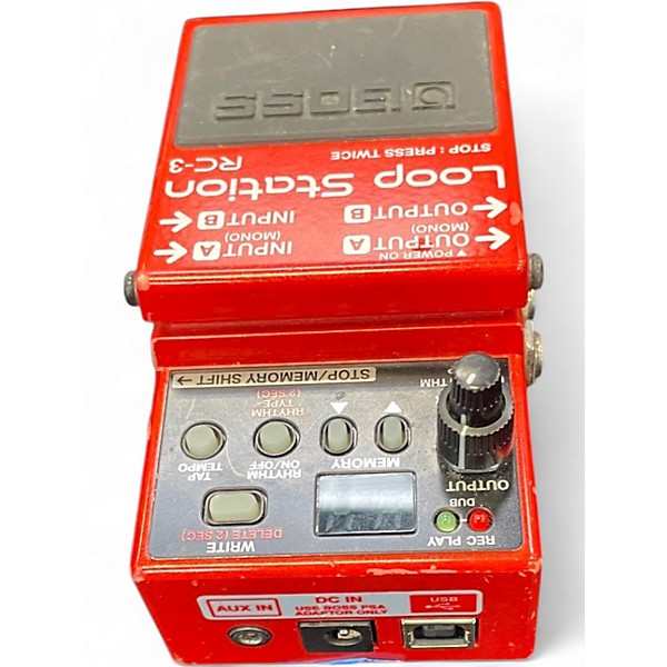 Used BOSS RC3 Loop Station Pedal