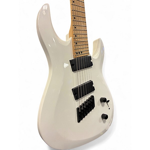 Used Harley Benton R457MN White Solid Body Electric Guitar