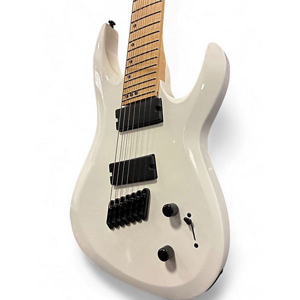 Used Harley Benton R457MN White Solid Body Electric Guitar