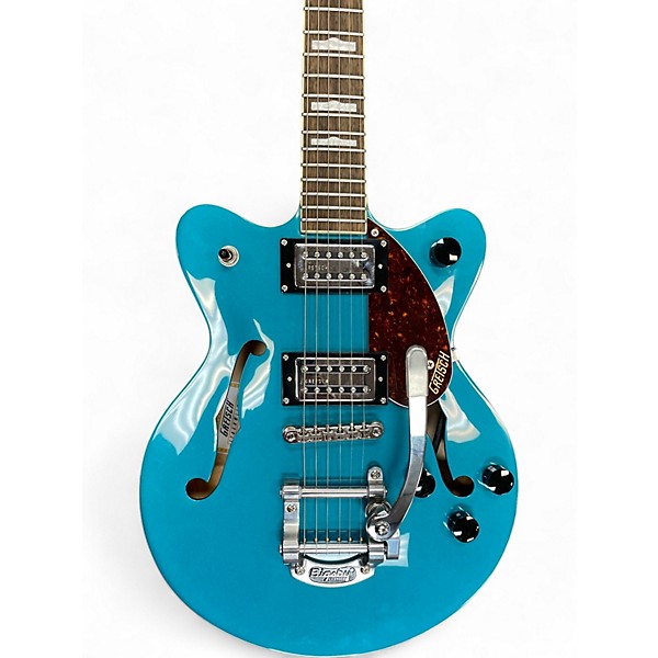 Used Gretsch Guitars G2657T Ocean Turquoise Hollow Body Electric Guitar