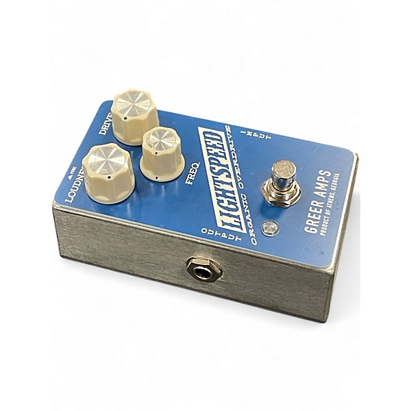Used Greer Amplification Lightspeed Organic Overdrive Effect Pedal