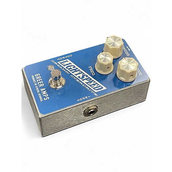 Used Greer Amplification Lightspeed Organic Overdrive Effect Pedal