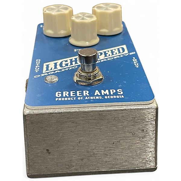 Used Greer Amplification Lightspeed Organic Overdrive Effect Pedal