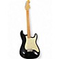 Used Squier Standard Stratocaster Black and White Solid Body Electric Guitar thumbnail