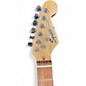 Used Squier Standard Stratocaster Black and White Solid Body Electric Guitar