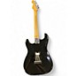 Used Squier Standard Stratocaster Black and White Solid Body Electric Guitar