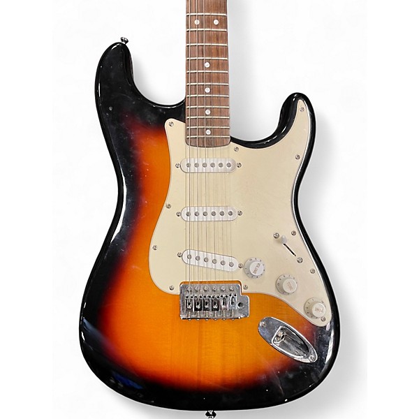Used Squier Bullet Stratocaster 2 Color Sunburst Solid Body Electric Guitar
