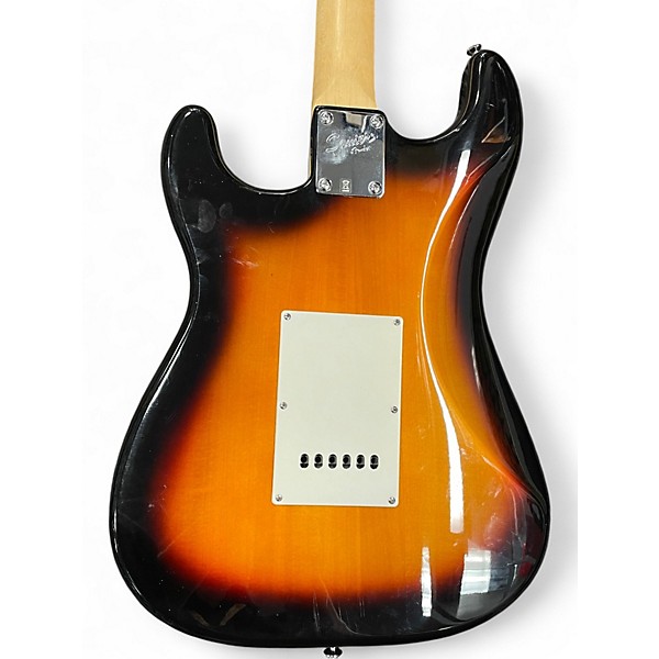 Used Squier Bullet Stratocaster 2 Color Sunburst Solid Body Electric Guitar