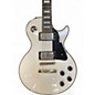 Used Epiphone Les Paul Custom Alpine White Solid Body Electric Guitar