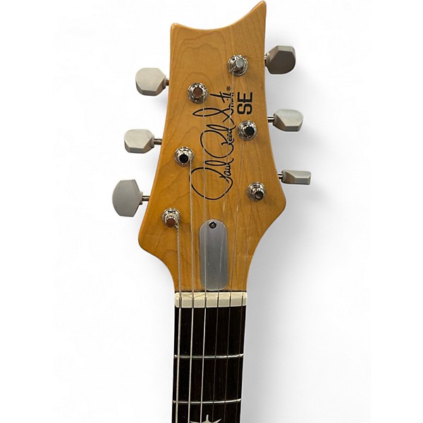 Used PRS SE Silver Sky Green Solid Body Electric Guitar