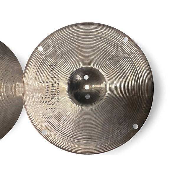 Used SABIAN 14in HH Hand Hammered EQ Hi Hats Cymbal