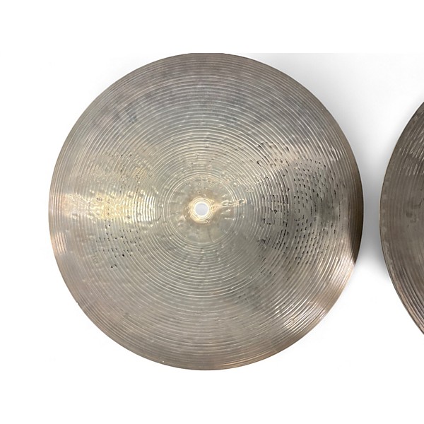 Used SABIAN 14in HH Hand Hammered EQ Hi Hats Cymbal