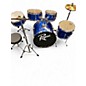 Used Rogue 5 Piece JUNIOR DRUM KIT BLUE Drum Kit thumbnail