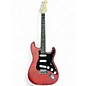 Used Donner Standard Series Strat Red Stain Solid Body Electric Guitar thumbnail