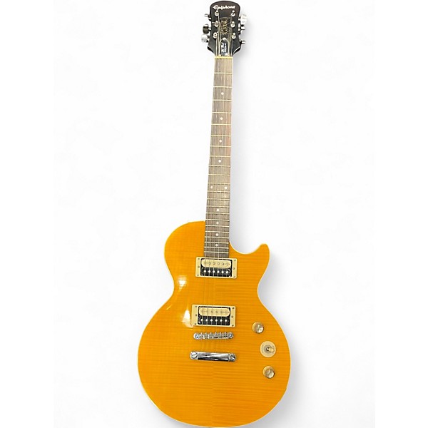 Used Epiphone Slash Les Paul Special II Trans Gold Solid Body Electric Guitar