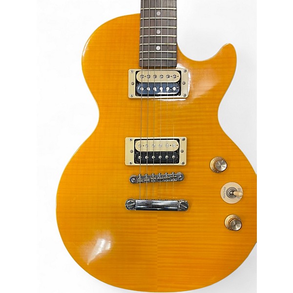 Used Epiphone Slash Les Paul Special II Trans Gold Solid Body Electric Guitar