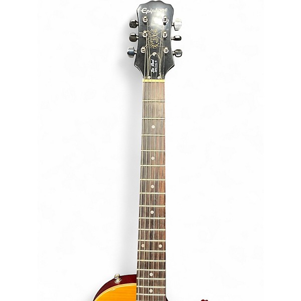 Used Epiphone Slash Les Paul Special II Trans Gold Solid Body Electric Guitar