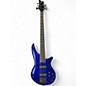 Used Jackson JS3 Purple Sparkle Electric Bass Guitar thumbnail