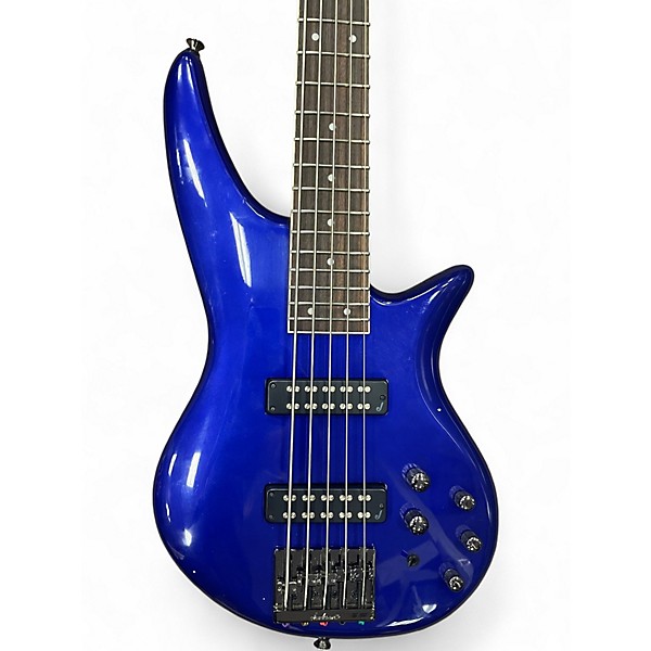 Used Jackson JS3 Purple Sparkle Electric Bass Guitar