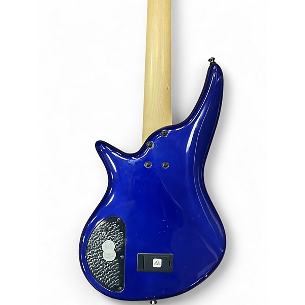 Used Jackson JS3 Purple Sparkle Electric Bass Guitar