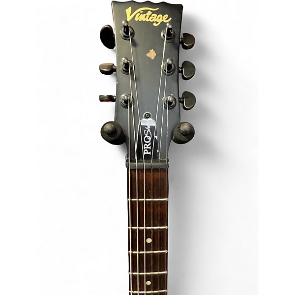 Used Vintage pro shop custom build aged gold Solid Body Electric Guitar