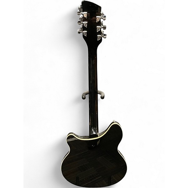 Used 1988 Rickenbacker 360 Black Hollow Body Electric Guitar