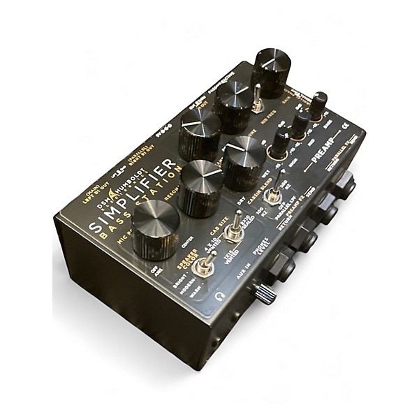 Used Dsm & Humboldt Electronics Simplifier Bass Station Preamp + CabSim + DI Bass Effect Pedal