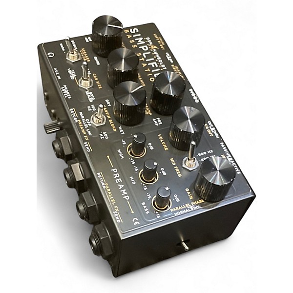 Used Dsm & Humboldt Electronics Simplifier Bass Station Preamp + CabSim + DI Bass Effect Pedal