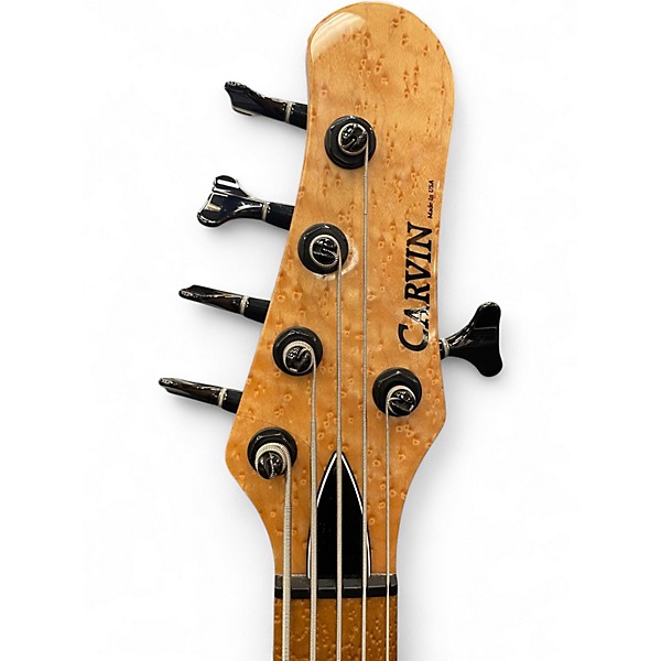 Used Carvin SB5000 Natural Electric Bass Guitar