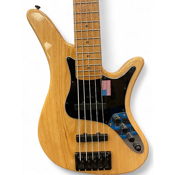 Used Carvin SB5000 Natural Electric Bass Guitar