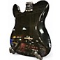 Used Fender Modern Player Telecaster Trans Black Solid Body Electric Guitar
