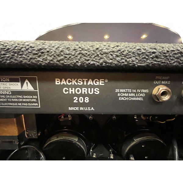 Used Peavey BACKSTAGE CHORUS 208 Guitar Combo Amp