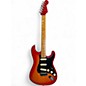 Used 2024 Fender American Ultra Luxe Stratocaster 2 Tone Sunburst Solid Body Electric Guitar thumbnail
