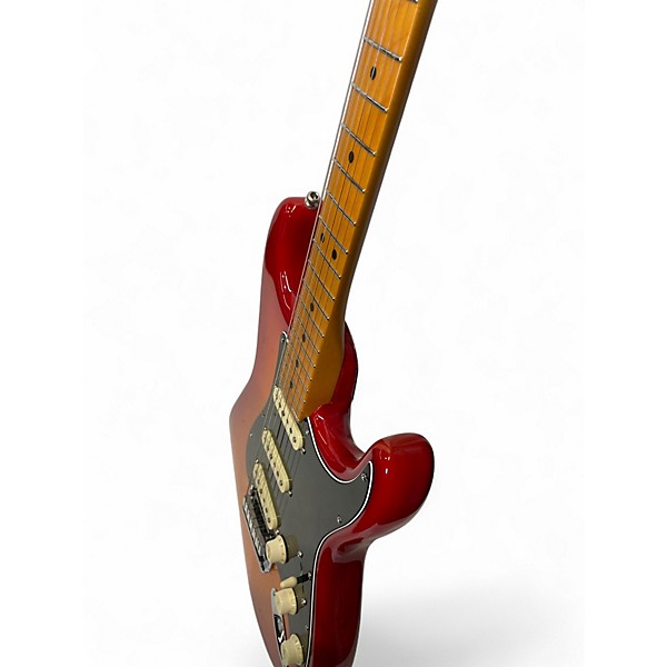 Used 2024 Fender American Ultra Luxe Stratocaster 2 Tone Sunburst Solid Body Electric Guitar