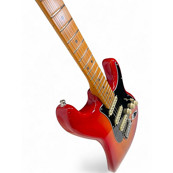 Used 2024 Fender American Ultra Luxe Stratocaster 2 Tone Sunburst Solid Body Electric Guitar