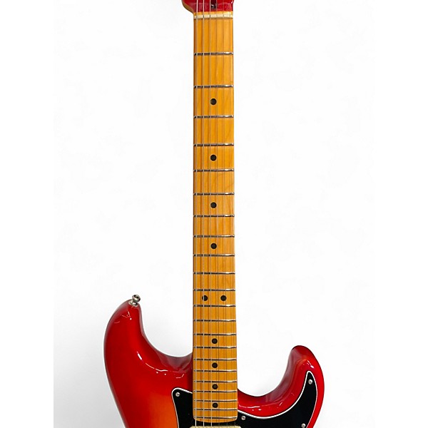 Used 2024 Fender American Ultra Luxe Stratocaster 2 Tone Sunburst Solid Body Electric Guitar