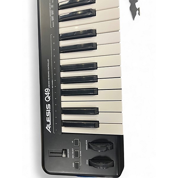 Used Alesis Q49 49 Key MIDI Controller