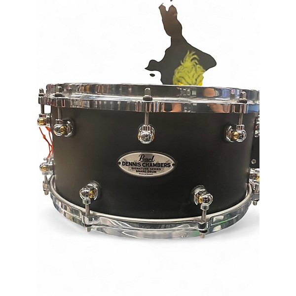 Used Pearl 14in DENNIS CHAMBERS  Black Drum