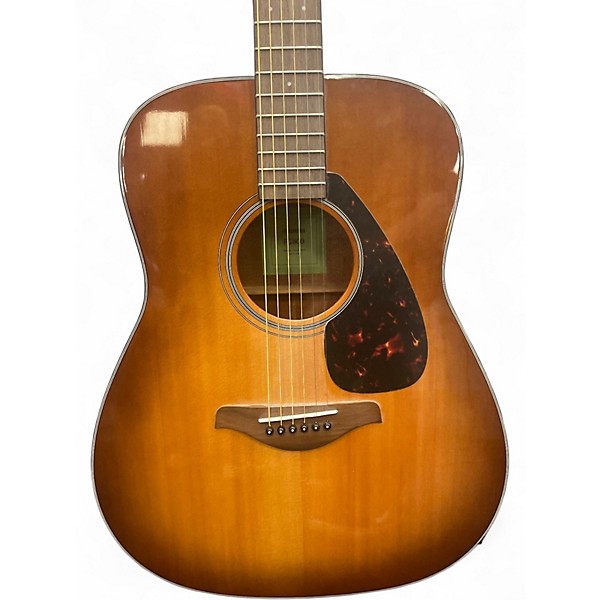 Used Yamaha FG800 2 Tone Sunburst Acoustic Guitar