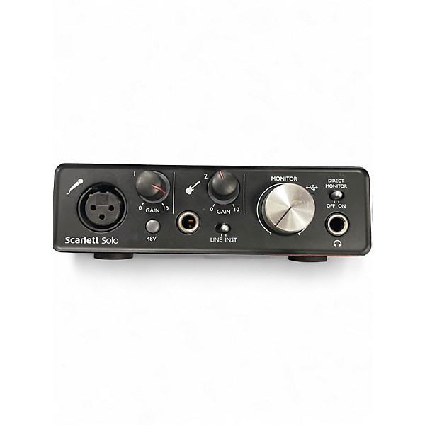 Used Focusrite Scarlett Solo Gen 2 Audio Interface