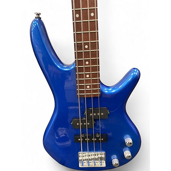 Used Ibanez GSRM20 Mikro Short Scale Blue Electric Bass Guitar