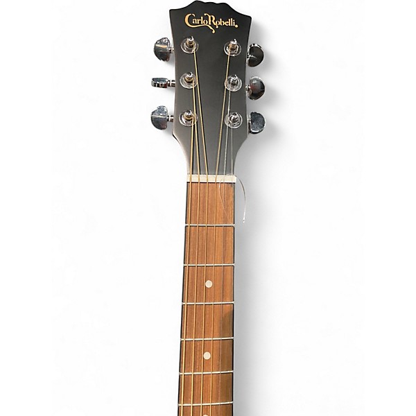 Used Carlo Robelli G600CE Natural Acoustic Electric Guitar